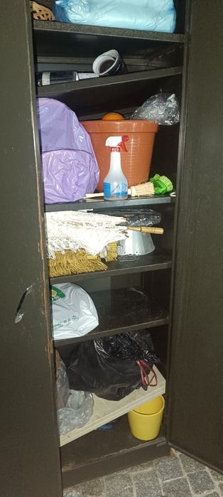 armário em chapa de duas portas