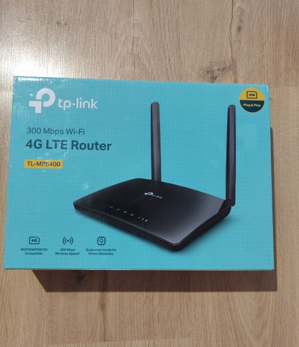 Router TP-Link TL-MR6400 – używany tylko kilka dni, stan idealny