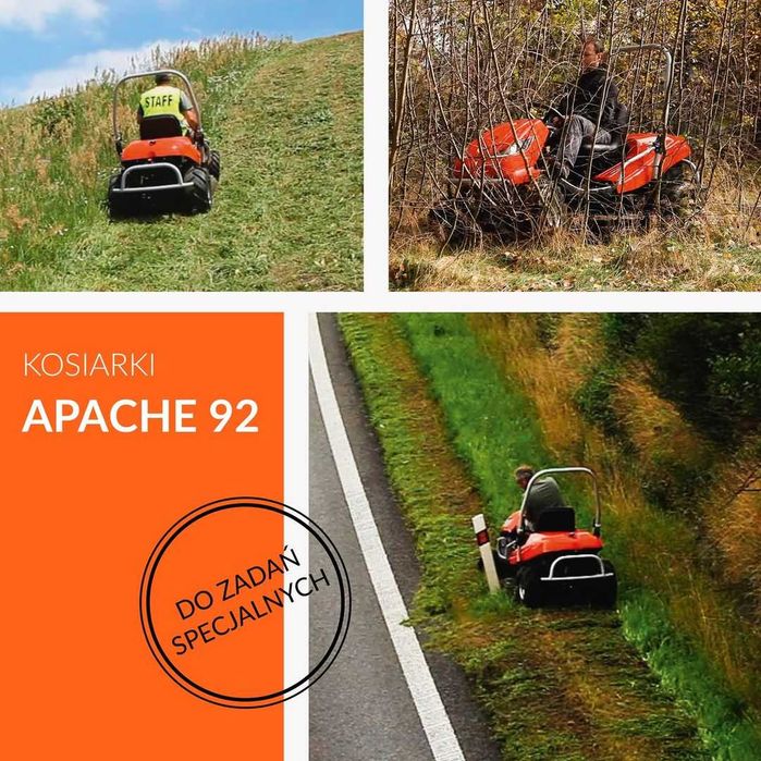 Kosiarka samojezdna Apache 92 4x4 RATY 0% 22 KM