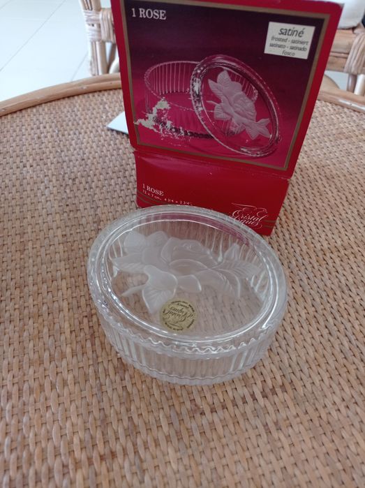 Guarda jóias Cristal d'Arques