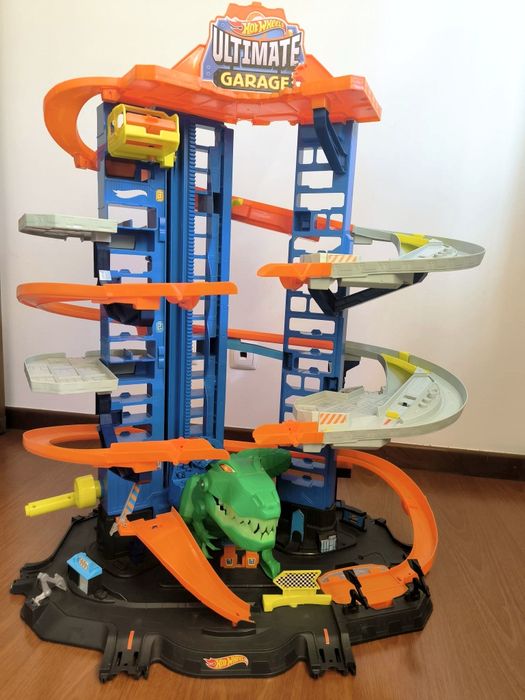 Pista Carro HOT WHEELS City Mega Garagem