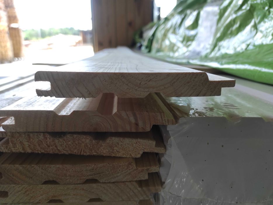 Deska elewacyjna typu pióro-wpust Softline - świerk 19x146 klasa A/B