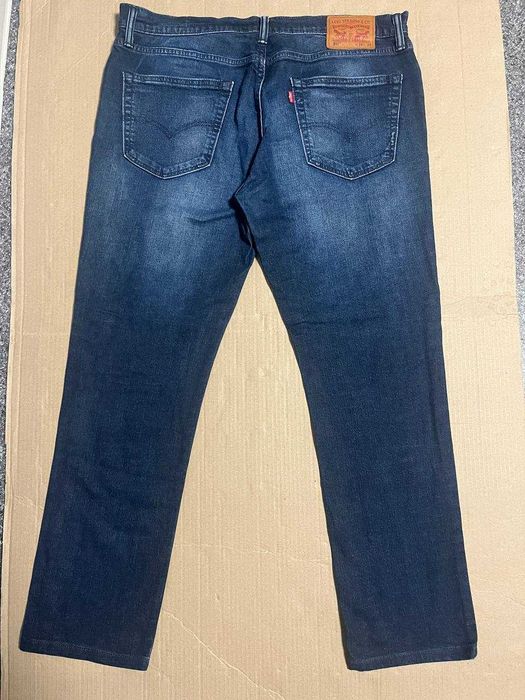 Джинси Levi’s 511 Slim Fit W36 L32 оригінал темно-сині чоловічі