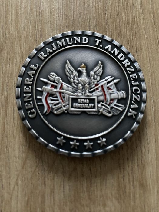 Coin SGWP generał ANDRZEJCZAK