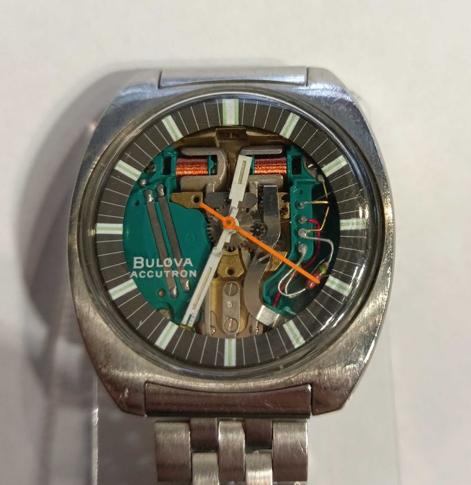 Zegarek BULOVA Accutron Spaceview/ model 770/ Rok 1970/ Bransoleta