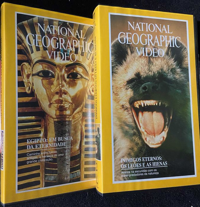 6 Vídeos VHS Natureza e História