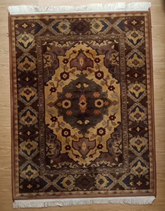 Carpete em lã padrão vintage