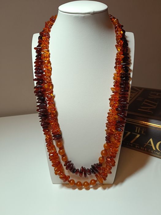 Naszyjnik z bursztynu