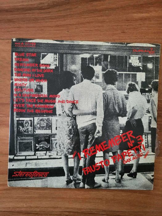 Disco Vinyl | "I Remember Nº 3", Fausto Papetti