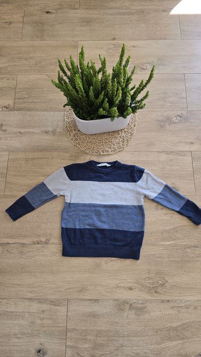 Swetr sweterek cienki h&m 98 104 paski