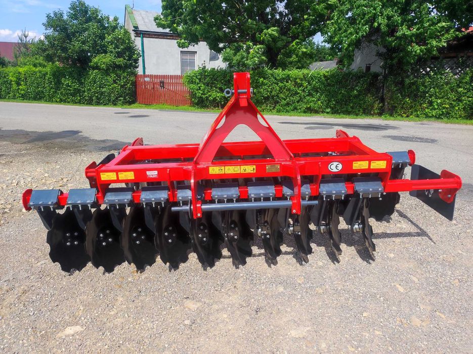 Brona talerzowa 1,6-3m TALERZÓWKA Janpol/ packer/struna OD RĘKI