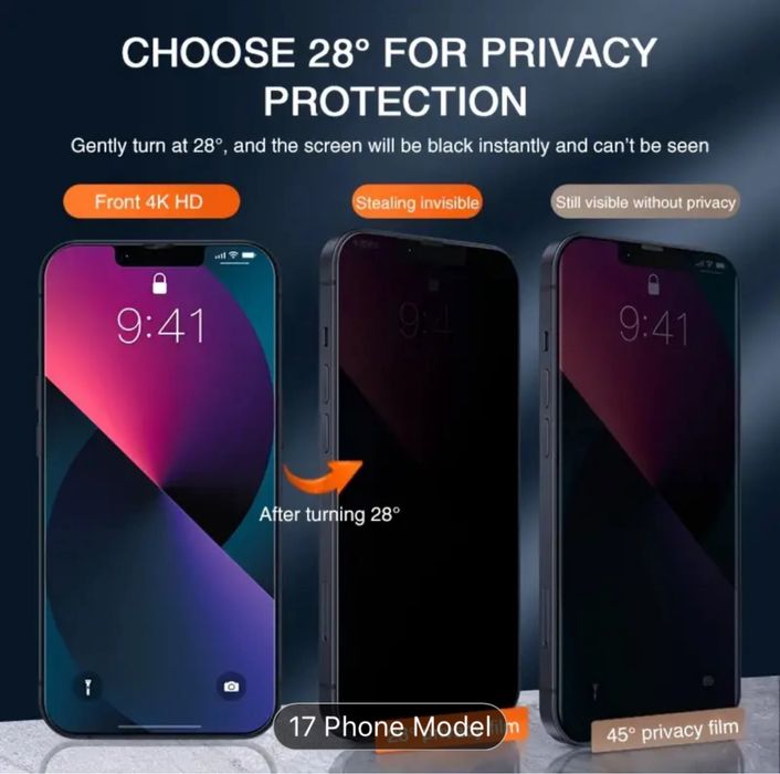 Szkło hartowane przyciemniane iphone 13 pro max