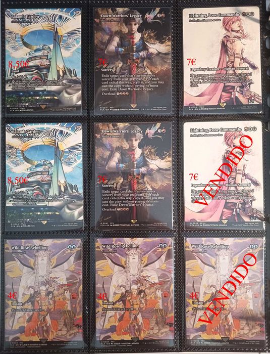 Mtg Final Fantasy Through the Ages - Cartas desde 0,75€