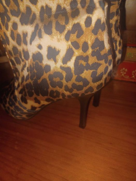 Botas estampado leopardo da Primadonna