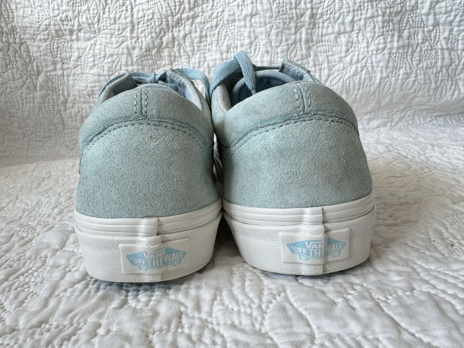 Vans old school turkus zamsz
