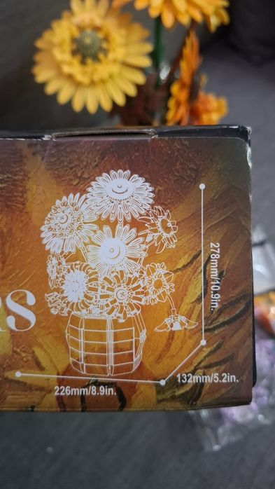 Klocki konstrukcyjne – Słoneczniki, lego