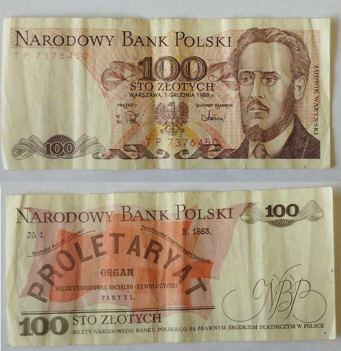 Banknoty z czasów PRL