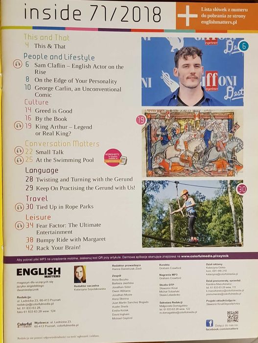 English Matters nr 71 nauka angielskiego