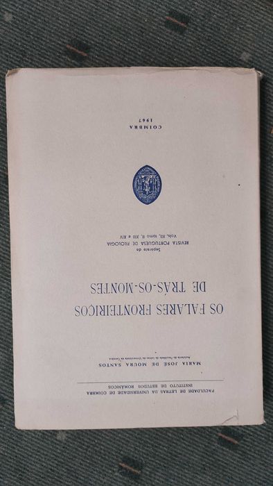 Os falares fronteiriços de Trás-os-Montes - Maria José de Moura Santos