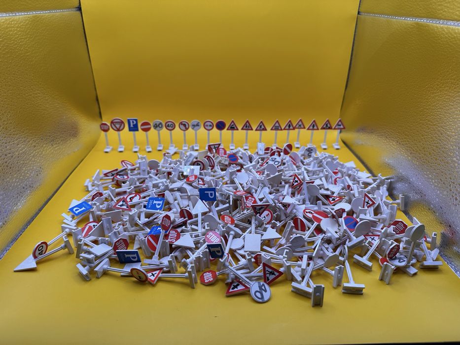 LEGO znak drogowy vintage