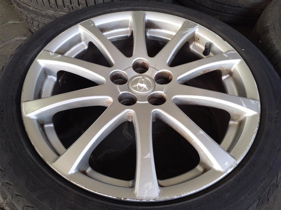 Jantes Toyota R17 Com Pneus 215/45 Furação 5X100