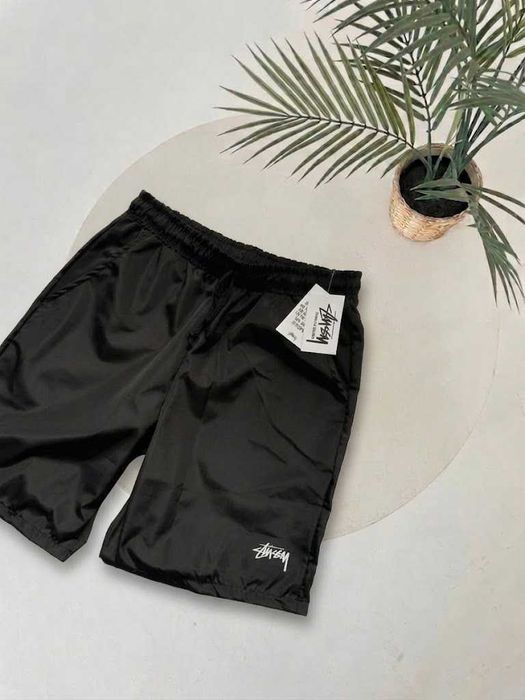Черные Шорты Стусси гортекс - Stussy GORETEX Нейлонові Шорти