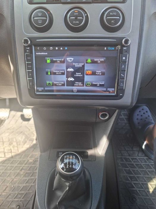 Штатна магнітола для VW Passat Golf Jetta Polo Caddy Touran Tiguan Sharan USB Bluetoth