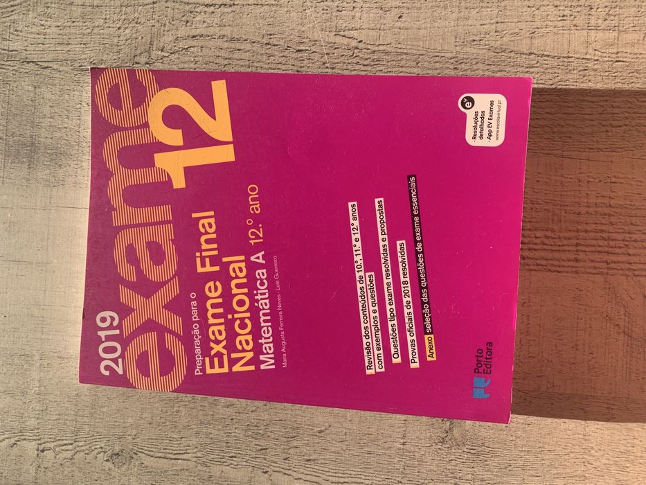 Livros preparacao para exame nacional -Porto editora