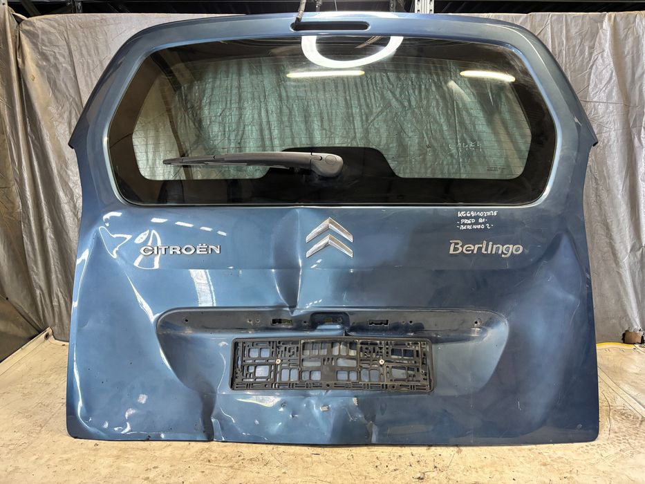 Szyba Tył W Klape Citroen Berlingo Ii