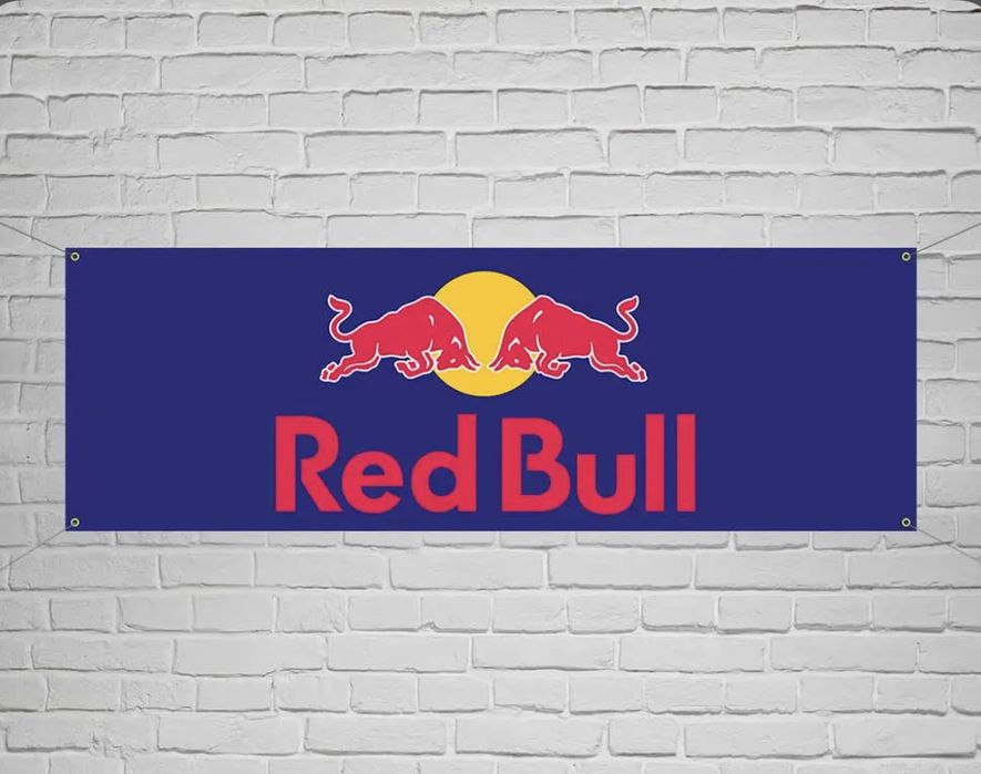 Baner plandeka 150x60 Red Bull
