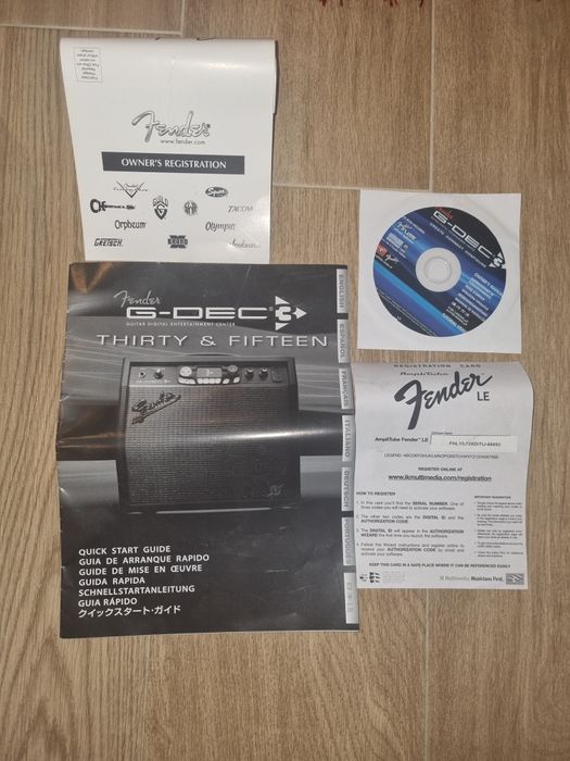 Amplificador Fender G-Dec 30 Como novo