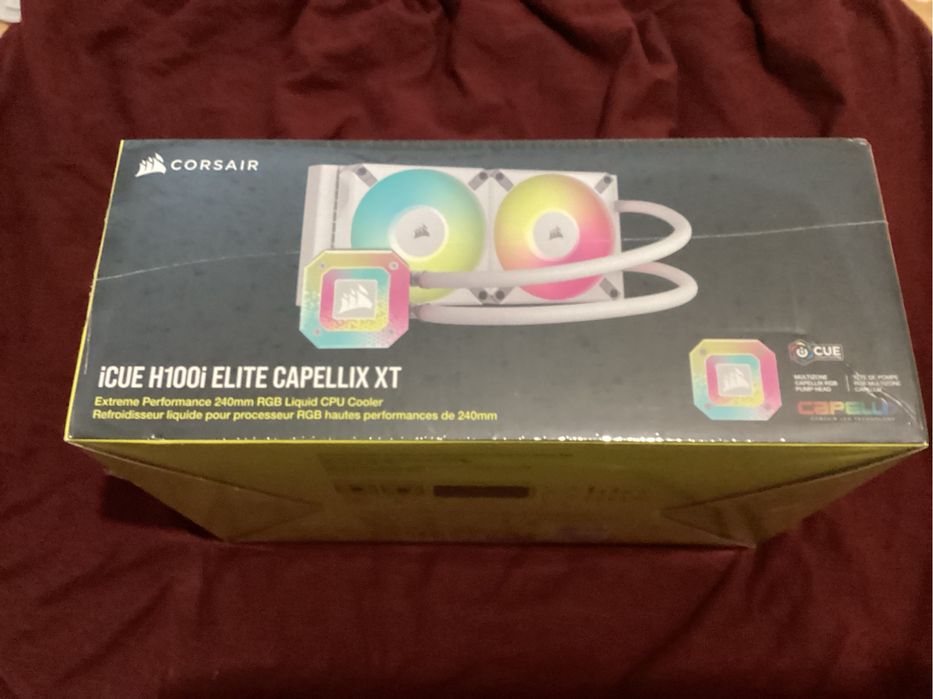 Chłodzenie wodne CORSAIR iCUE H100i Elite Capellix XT + Darkflash DR08