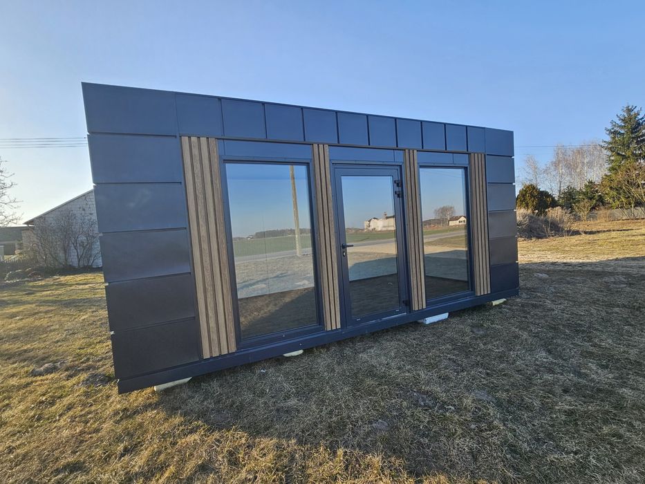 Pawilony 6m x 3m Handlowo Usługowe Kontenery Biuro Kiosk Komis