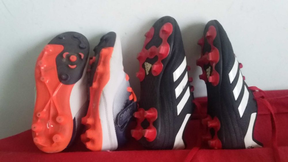 Копи, копочки,буци.бампи дитячі-kipsta agility 500-18,5;Adidas-31/19