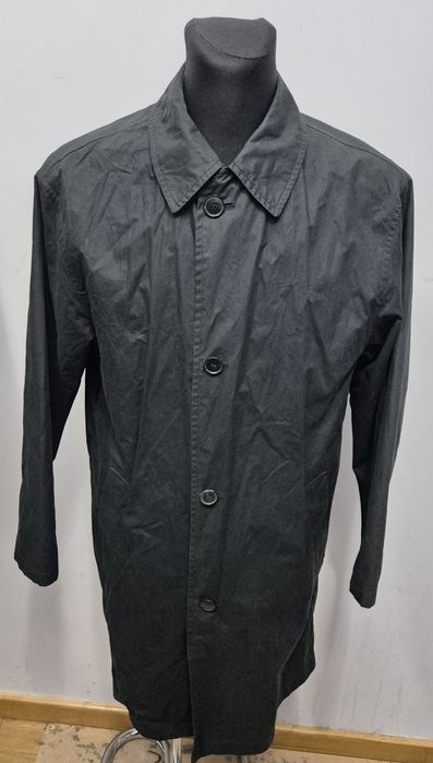 HUGO BOSS roz. 48 M lekki płaszcz męski bawełniany