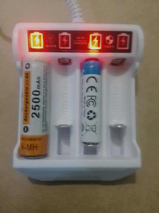 Carregador de pilhas USB