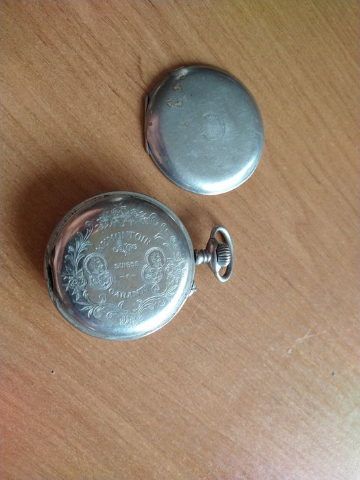 Часы карманные, старинные Roskopf.