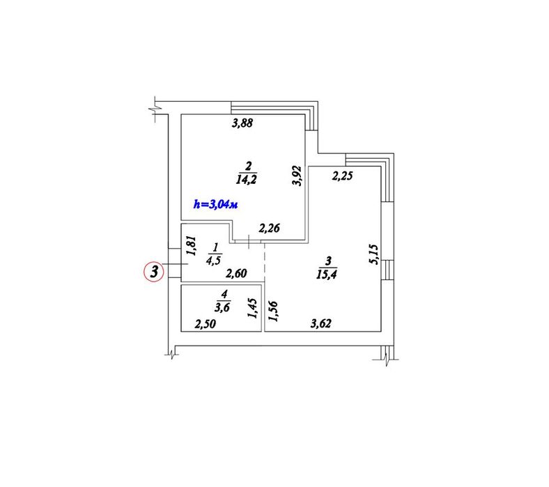 Однокімнатна квартира. Будинок з документами, Петропавлівське