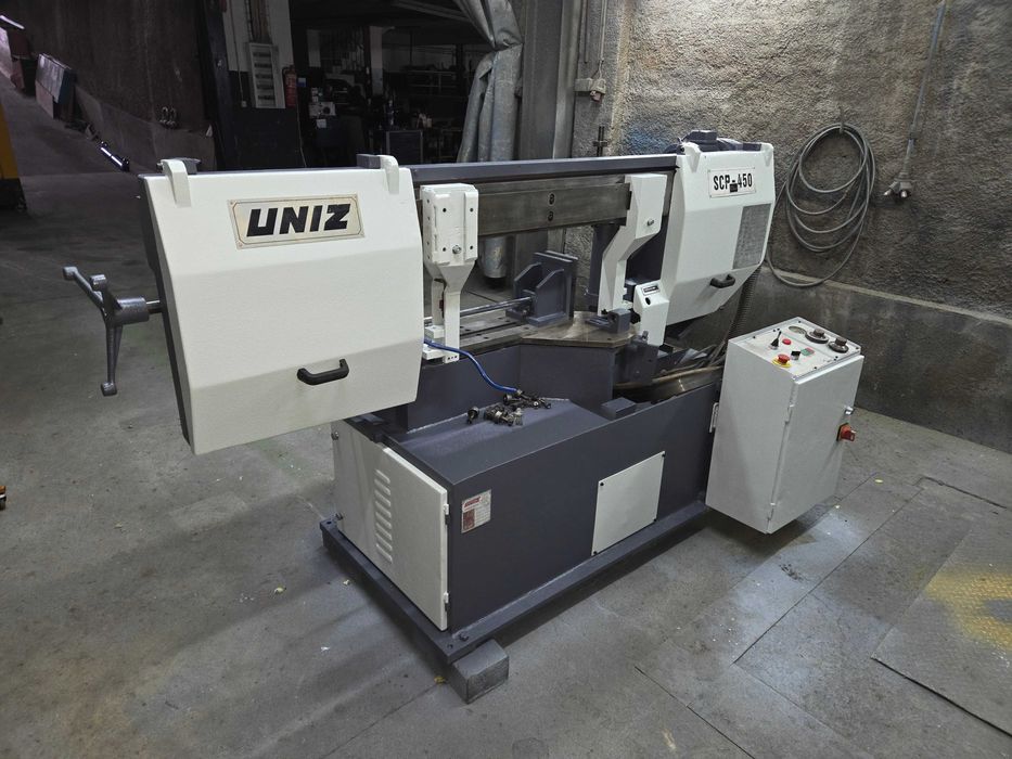 Serrote corte ferro 450x300mm com prensa hidráulica