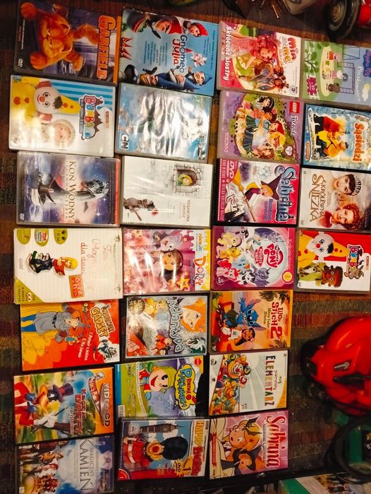 150 płyt DVD filmy i bajki