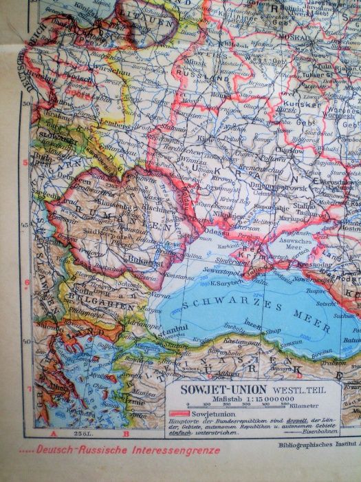 Атлас Мира 1939 г. на немецком языке