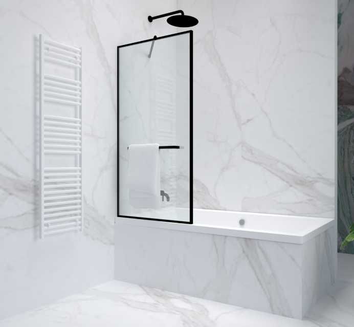 Скляні перегородки, душові кабіни, екрани у ванну, розсувні двері тощо