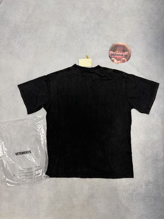 футболка Vetements cross 2026 tee S M L balenciaga rick owens project gr acne studios