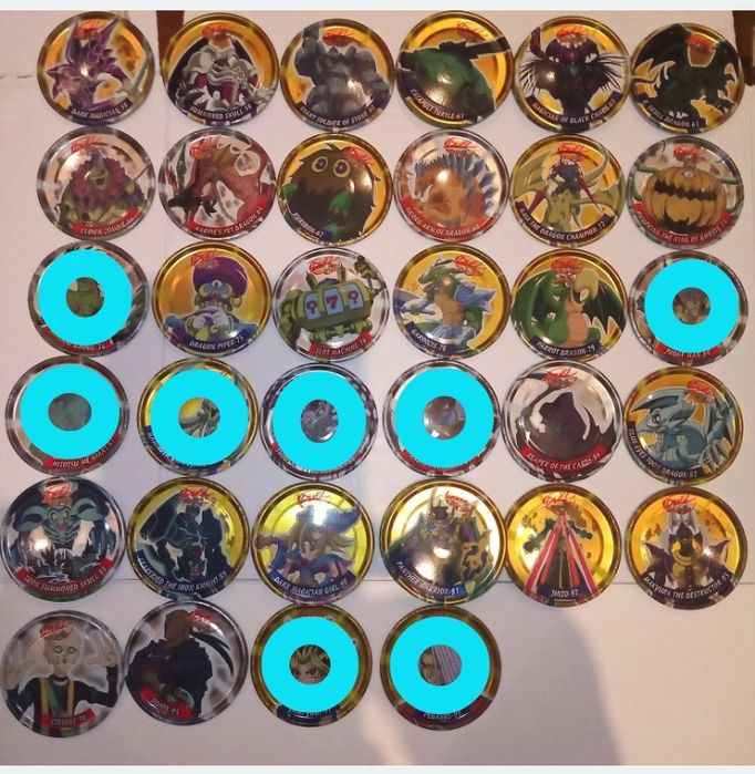 Yu-gi-ho metal tazos, boinx, mega DUEL tazo stak, Angry bird Star wars