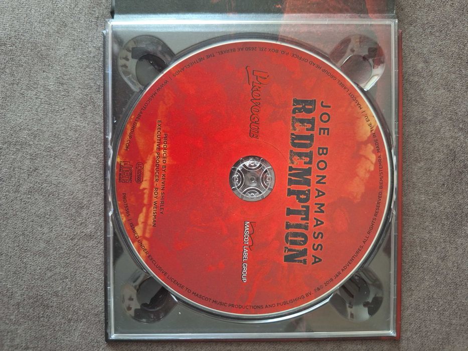 Joe Bonamassa_CD Redemption Limited Edition misprint
