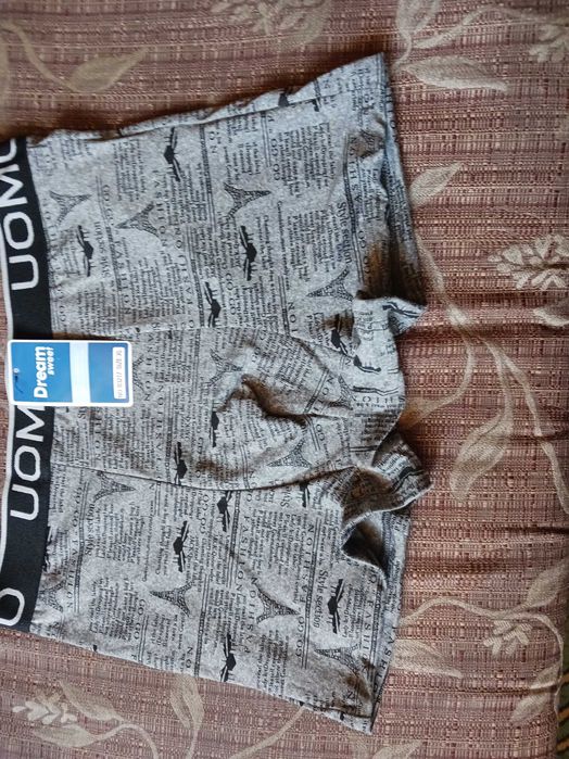 Bokserki męskie bawełniano bambusowe z elastanem - 4 szt. nowe