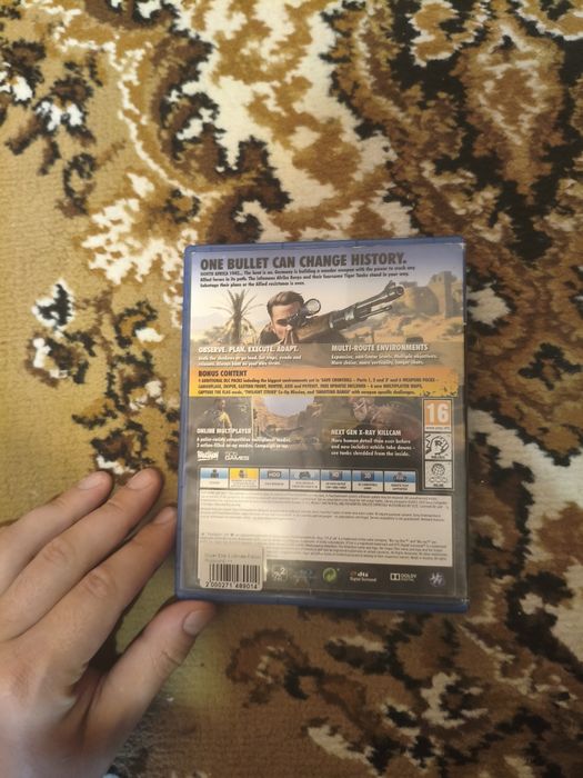 Продам гру на PS4 Sniper 3 Ultimate edition