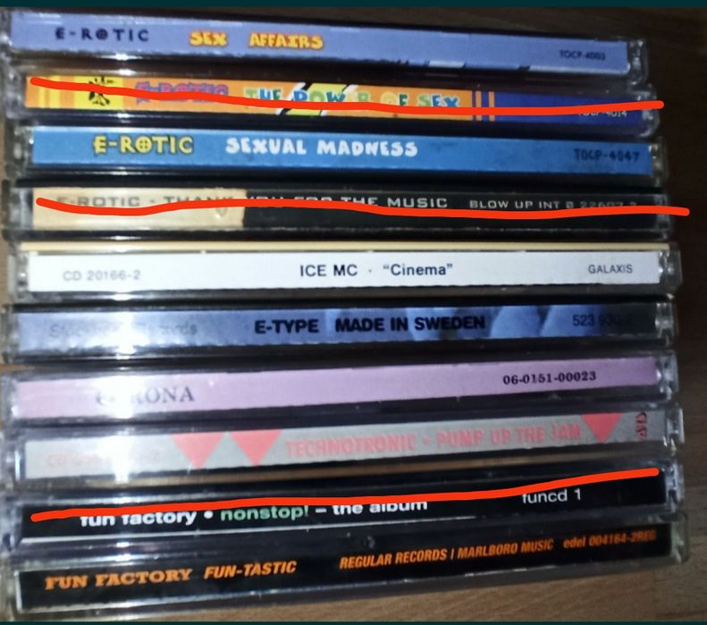 Sandra C C Catch Modern Talking E Rotic Fancy Gazebo Nina Dare CD