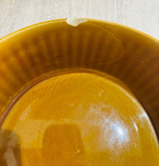 Miska ceramiczna Mirostowice miodowa