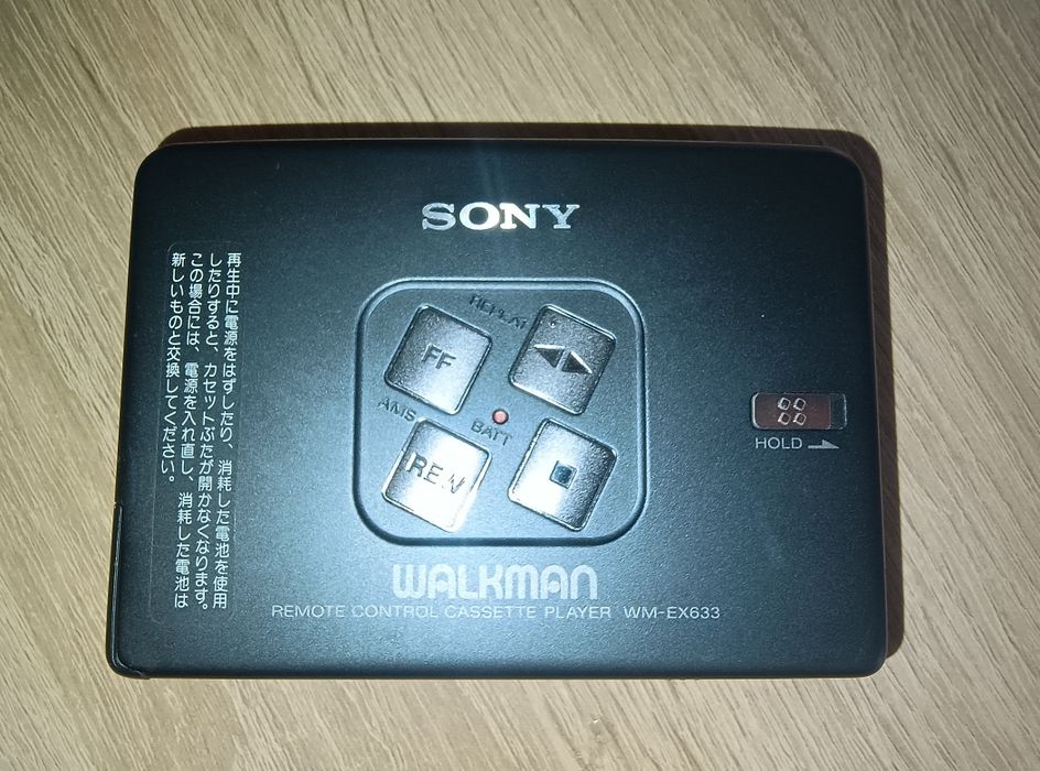 Касетний плеєр sony walkman wm-ex633